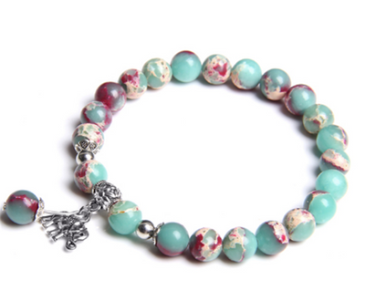 Pulsera de Cristal Colores Sólidos - Image 5