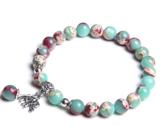 Pulsera de Cristal Colores Sólidos - Image 3