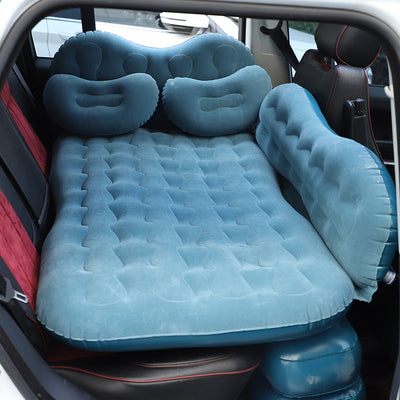 Colchón Inflable para Auto - Cama de Viaje Portátil para Camping