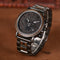 Negro Café Quartz Watch