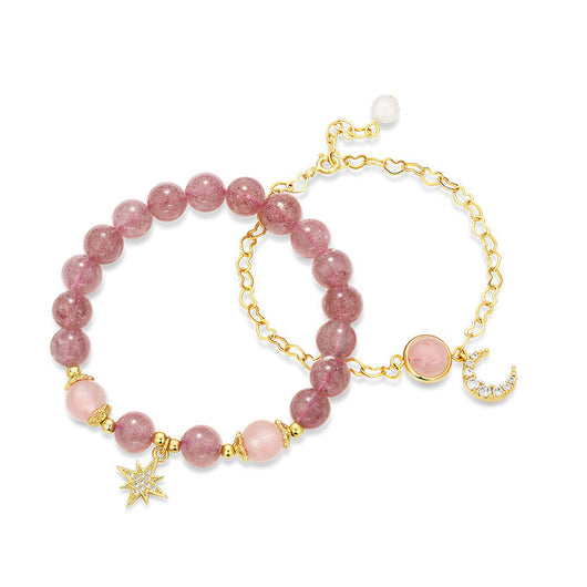 Pulsera de Cristal Fresa para Mujer - Image 9