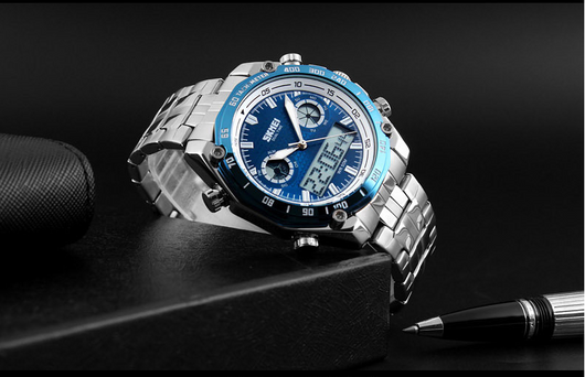 Reloj de Cuarzo Personalizado Estilo Coreano para Hombre - Image 5