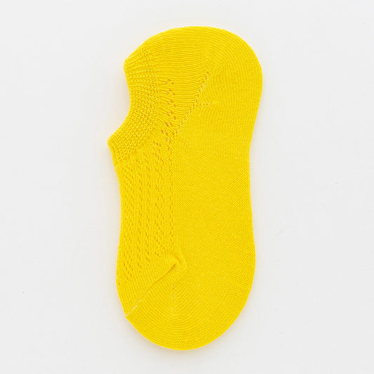 Calcetines Invisibles de Malla Transpirable Colores Pastel Unisex - Image 2