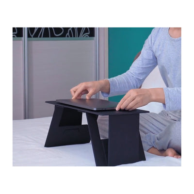 Soporte Portátil para Laptop Plegable con Almohadilla Refrigerante - Image 3