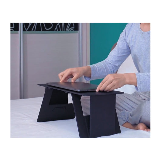 Soporte Portátil para Laptop Plegable con Almohadilla Refrigerante - Image 3