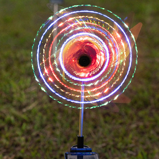 Luz Solar Decorativa Molino para Jardín - Iluminación LED Exterior - Image 3