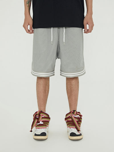 Shorts Deportivos Mesh Transpirable con Estampado - Cómodos y Sueltos - Image 10