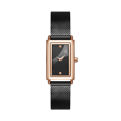 Reloj de Mujer Elegante con Malla Metálica - Cuarzo Minimalista - Image 8