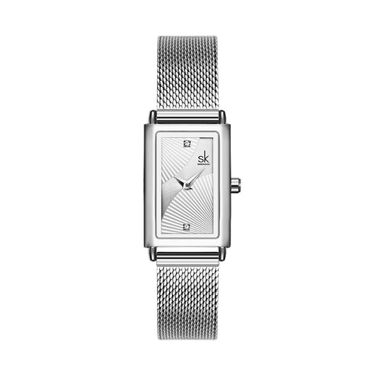 Reloj de Mujer Elegante con Malla Metálica - Cuarzo Minimalista - Image 6