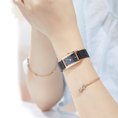 Reloj de Mujer Elegante con Malla Metálica - Cuarzo Minimalista - Image 4