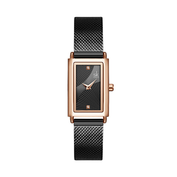 Reloj de Mujer Elegante con Malla Metálica - Cuarzo Minimalista