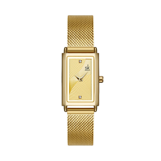 Reloj de Mujer Elegante con Malla Metálica - Cuarzo Minimalista - Image 3