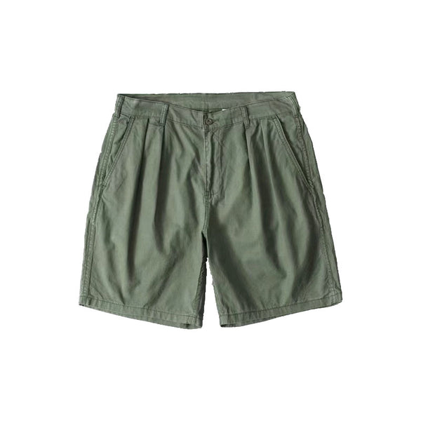Pantalones Cortos Retro Holgados de Cinco Puntos Estilo Japonés