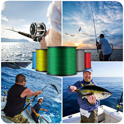 Línea Trenzada Premium para Pesca de Agua Salada y Agua Dulce - Image 9