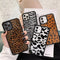 Funda Protectora Estampado Leopardo, Vaca y Rayas