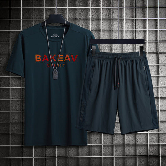 Conjunto Deportivo Ice Silk: Playera y Shorts Cómodos para Clima Cálido - Image 17