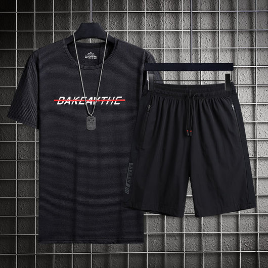 Conjunto Deportivo Ice Silk: Playera y Shorts Frescos para el Verano - Image 14