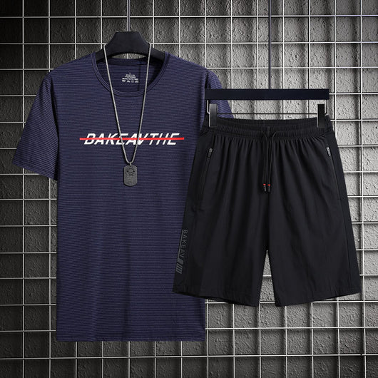 Conjunto Deportivo Ice Silk: Playera y Shorts Frescos para el Verano - Image 21