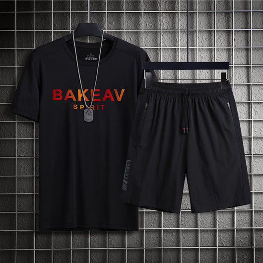 Conjunto Deportivo Ice Silk: Playera y Shorts Cómodos para Clima Cálido - Image 8