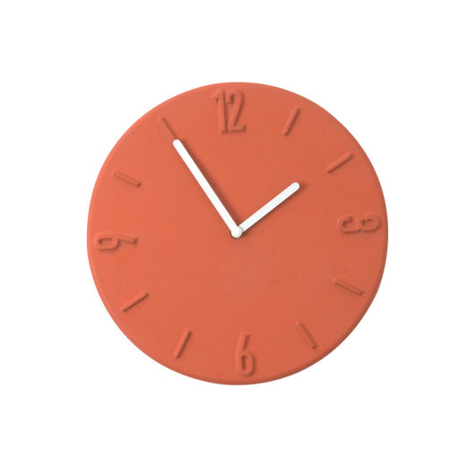 Reloj de Pared Minimalista Nórdico en Cemento