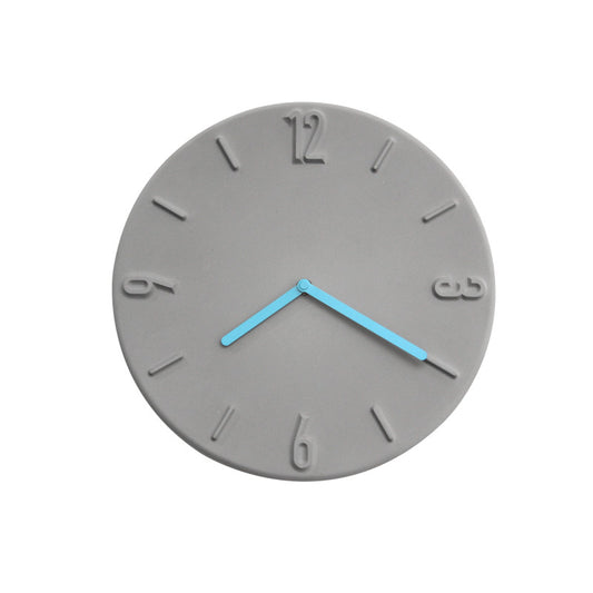 Reloj de Pared Minimalista Nórdico en Cemento - Image 2