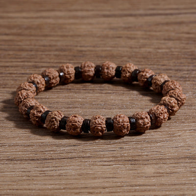 Pulsera de Cuentas de Ágata y Piedra Volcánica Estilo Moderno - Image 8