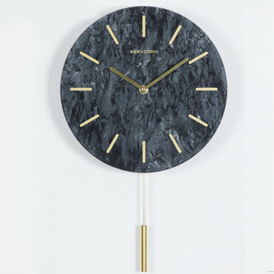 Reloj de Pared Silencioso Mármol Diseño Nórdico Moderno - Image 17