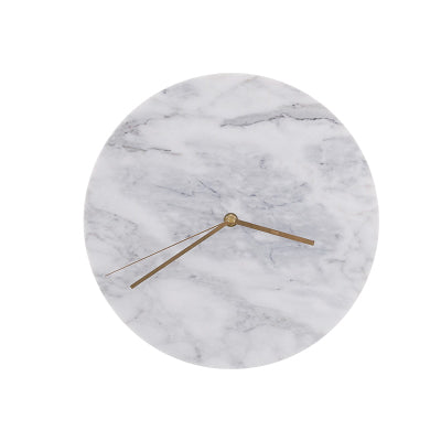 Reloj de Pared Silencioso Mármol Diseño Nórdico Moderno - Image 6