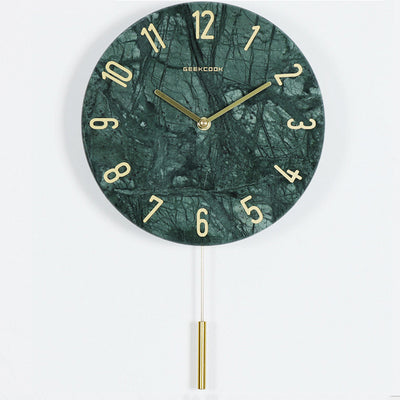 Reloj de Pared Silencioso Mármol Diseño Nórdico Moderno - Image 9