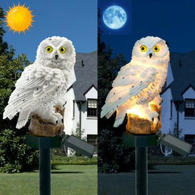 Lámpara Solar de Jardín con Búho LED - Iluminación Exterior Automática - Image 23