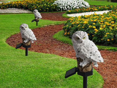 Lámpara Solar de Jardín con Búho LED - Iluminación Exterior Automática - Image 25