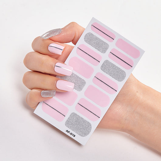 Adhesivos de Uñas Impermeables con Letras - Cobertura Total - Image 23