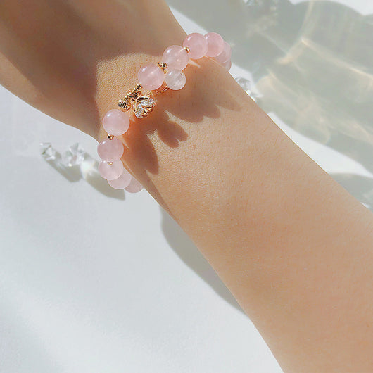 Pulsera de Cristal con Cuentas de Fresa - Image 7