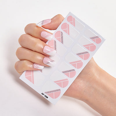 Adhesivos de Uñas Impermeables con Letras - Cobertura Total - Image 37