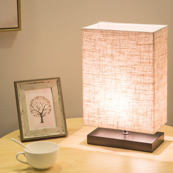 Lámpara LED de Escritorio Estilo Asiático para Dormitorio y Estudio