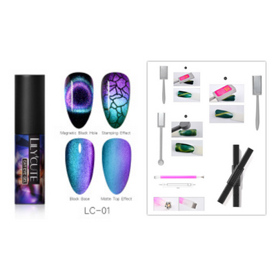 Esmalte de Uñas Cat Eye Mágico Efecto Ojo de Gato - Image 11