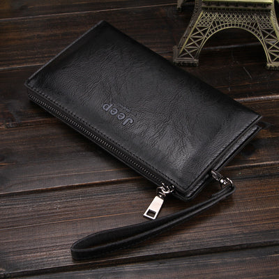 Bolso de Negocios Ejecutivo para Hombre con Cierre de Cremallera - Image 7