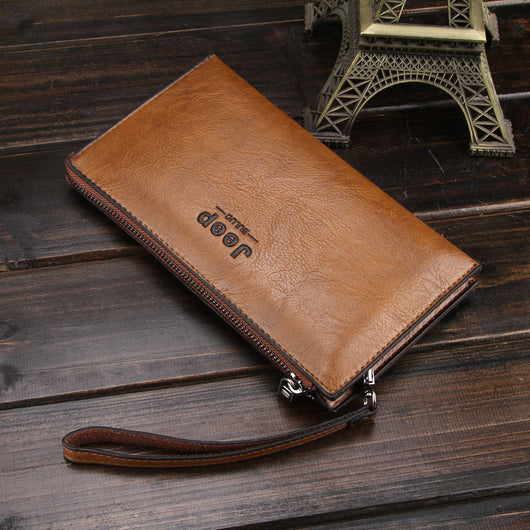 Bolso de Negocios Ejecutivo para Hombre con Cierre de Cremallera - Image 9