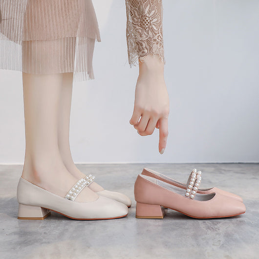 Zapatos Mary Jane de Tacón Grueso Medio - Estilo Elegante y Cómodo - Image 8