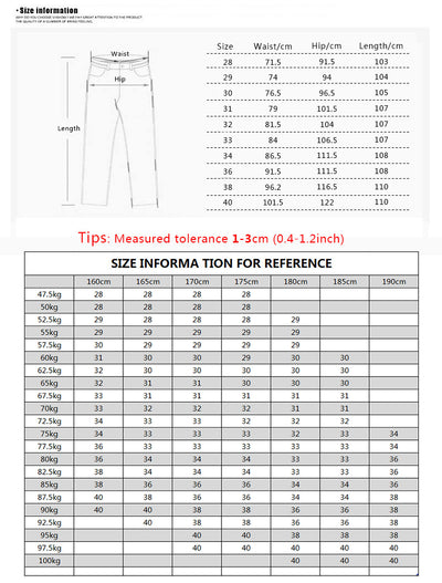 Pantalones Jeans Slim Fit Elásticos para Hombre - Otoño e Invierno - Image 6