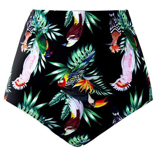 Shorts de Baño Cintura Alta Estampado Corte Slim Conservador - Image 5