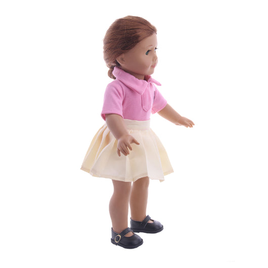 Uniforme Escolar para Muñecas American Girl de 18 Pulgadas - Image 4