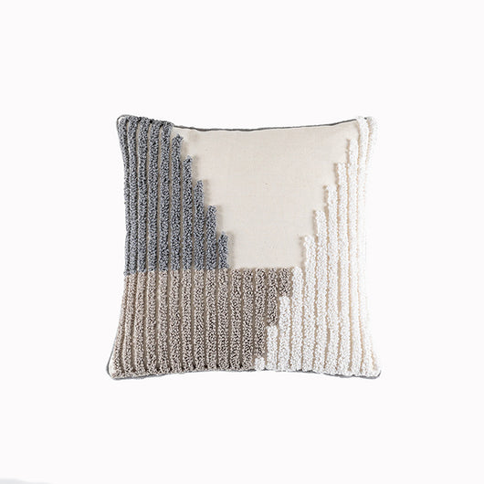 Funda de Almohada Nórdica Minimalista con Textura Acolchada - Image 9