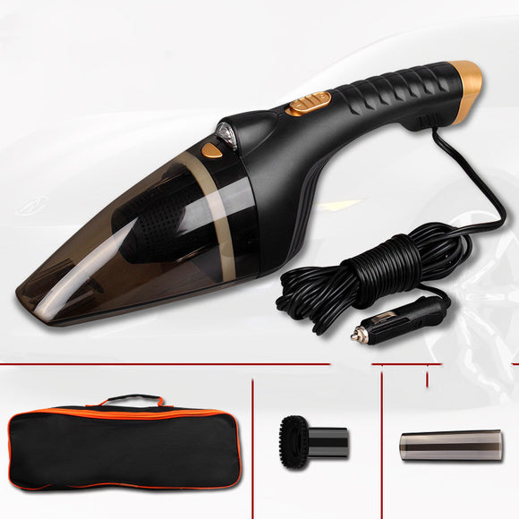 Aspirador de Mão Automotivo 12V - Limpeza Potente a Seco e Húmido