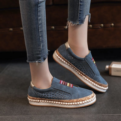 Zapatillas Deportivas de Cuero para Mujer - Estilo Casual - Image 3
