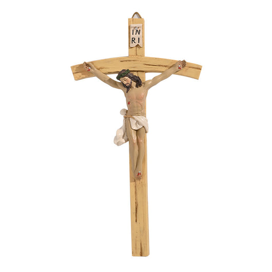 Estatua Crucifijo Jesús en Resina para Decoración de Pared - Image 9