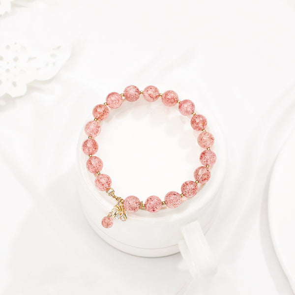 Pulsera de Cristal con Cuentas de Fresa - Image 5