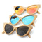 Gafas de Sol Ciclismo Madera Natural