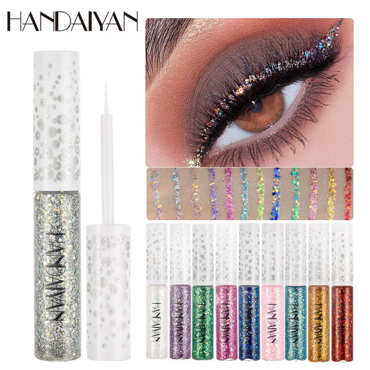 Delineador Líquido Glitter 12 Colores - Maquillaje de Ojos Brillante - Image 5