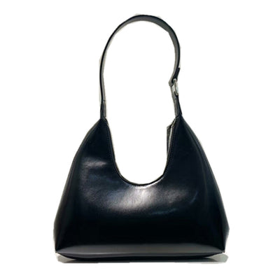 Bolso de Cuero Retro Estilo U - Bandolera Minimalista Axilar - Image 3